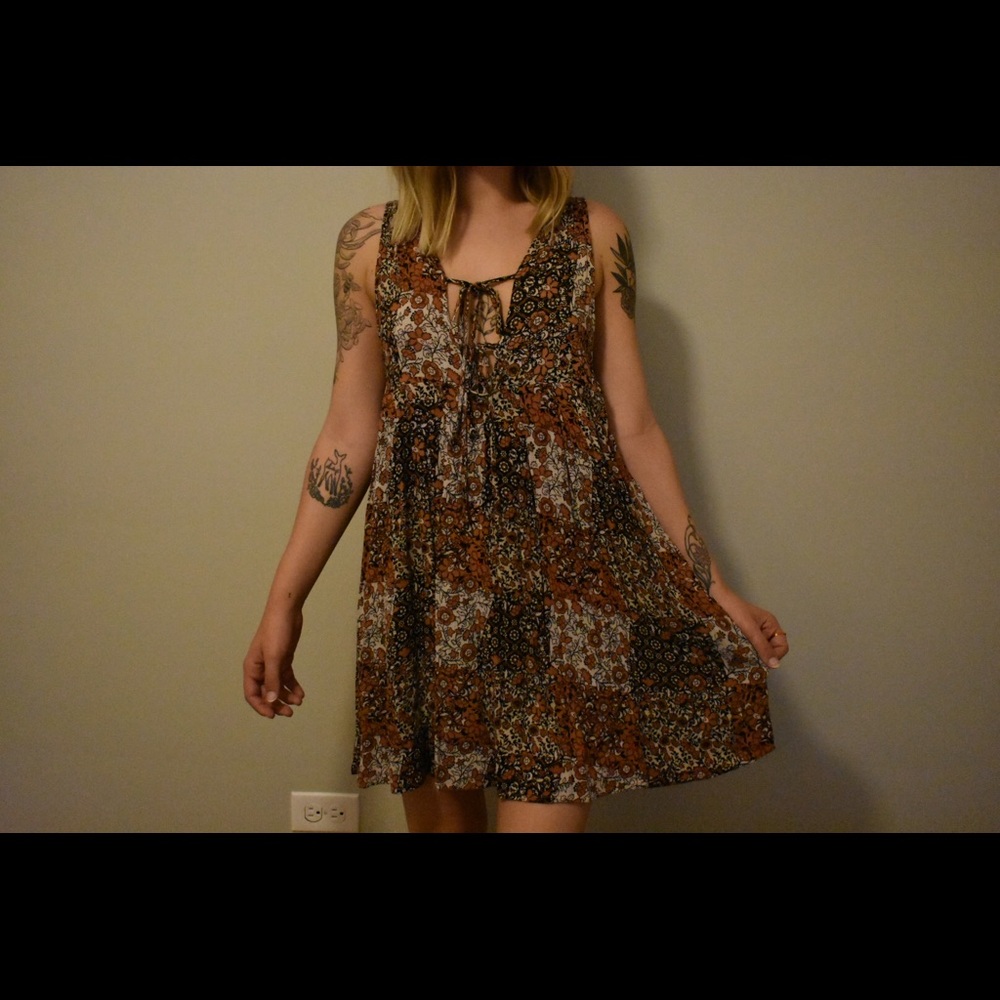 Fun pattern dress!